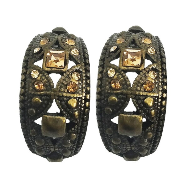 Brown Diamond Egyptian Collar Set