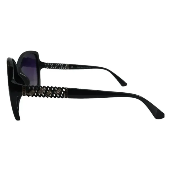 Cat Eye Black Polarized UV Womens Glasses