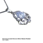 Charming Crystal Diamond Charm Gold Women Pendant