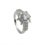 Crystal Diamond Princes Cut Women Ring (Copy)