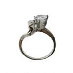 Eccentric Crystal Diamond silver Women Ring