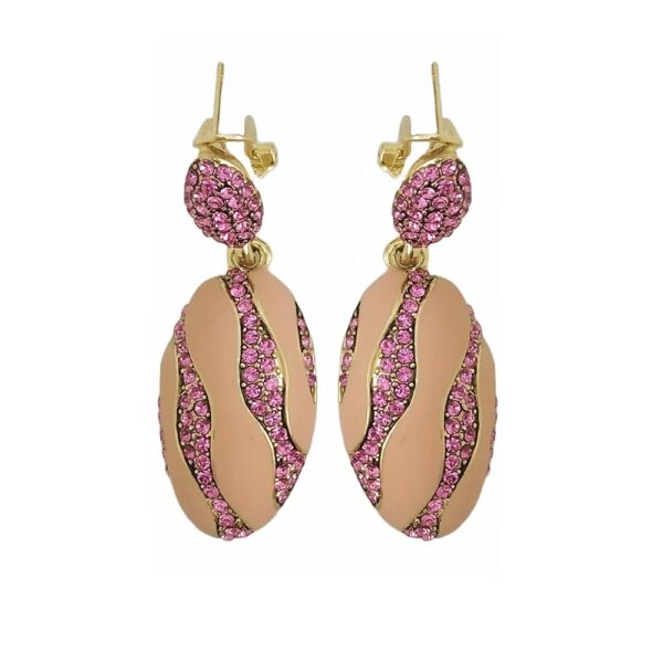Glint Purp Zirconia Locket Set