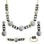Onyx Galaxy Necklace Set