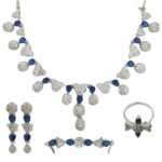 Swiss Blue Necklace Set